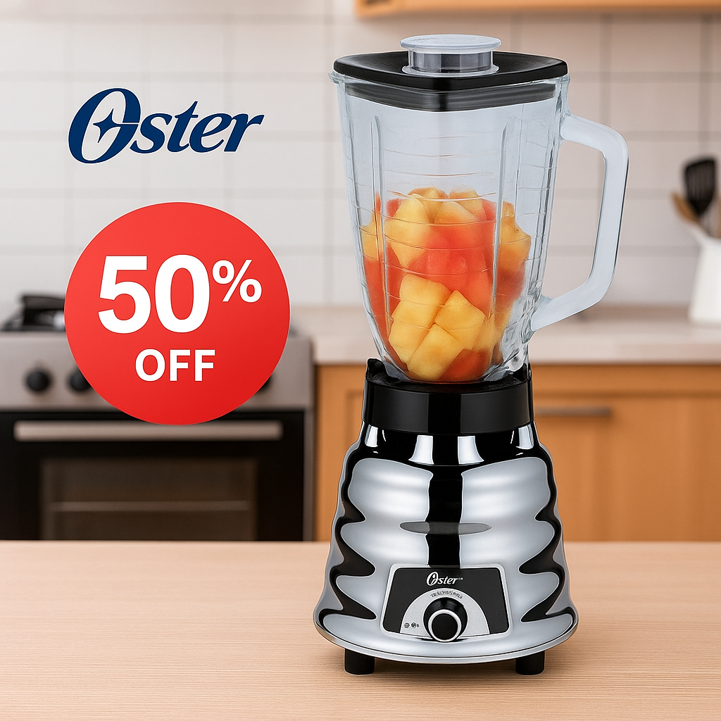 Licuadora Oster 250-22 de 1.25L (50%)📢❗